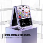 เคส Samsung Galaxy Z Flip 3 [ SUSHI ] Crystal Hybrid Case