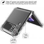 เคส ใส FenixShield Crystal Hybrid / MagSafe Case สำหรับ Samsung Galaxy Z Flip6 / Flip5 / Flip4 / Flip3