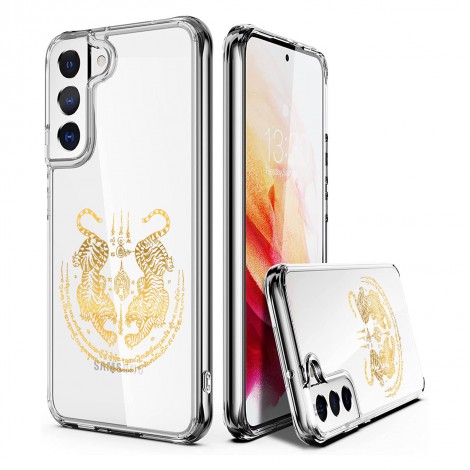 (แถมฟิล์ม) เคส FenixShield Crystal Hybrid [ ยันต์เสือคู่ ] สำหรับ Samsung Galaxy S23 / S22 / Plus / Ultra / S23 FE / S21 FE