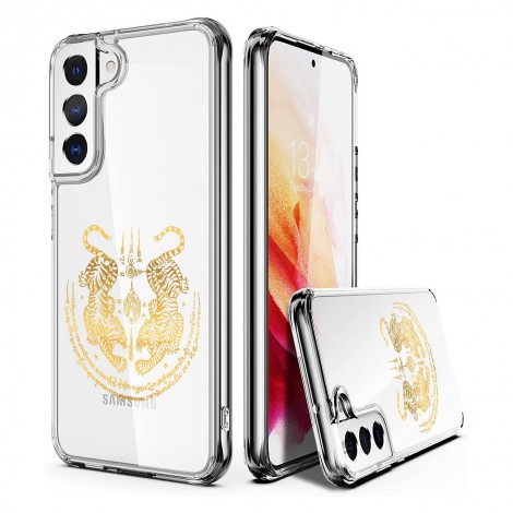 (แถมฟิล์ม) เคส FenixShield Crystal Hybrid [ ยันต์เสือคู่ ] สำหรับ Samsung Galaxy S23 / S22 / Plus / Ultra / S23 FE / S21 FE