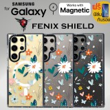 เคส FenixShield Ultra Hybrid [ FLOWER HEART ] สำหรับ Samsung Galaxy S24 / S23 / S22 / FE / Plus / Ultra / S21 FE 5G