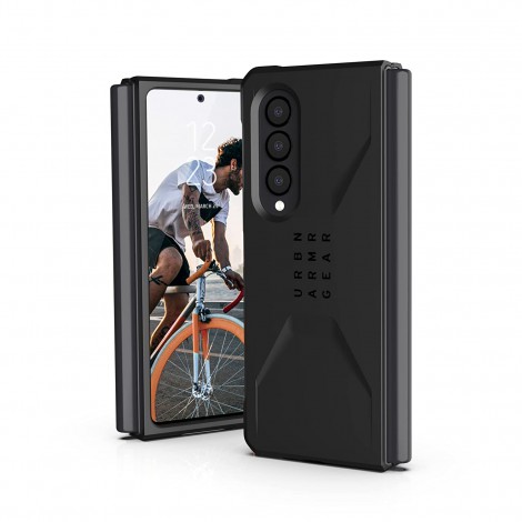 (แถมฟิล์ม) เคส UAG Civilian สำหรับ Samsung Galaxy Z Fold5 / Fold4
