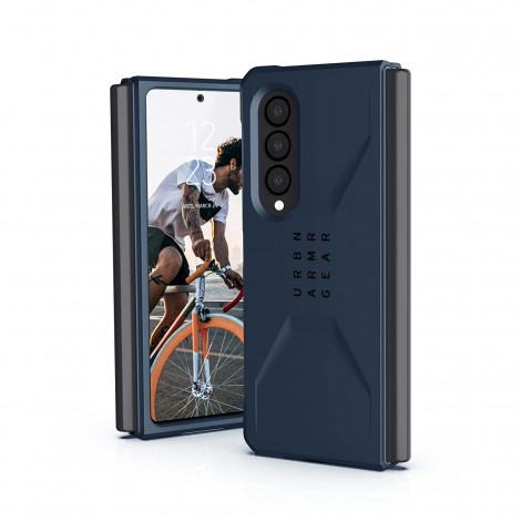 (แถมฟิล์ม) เคส UAG Civilian สำหรับ Samsung Galaxy Z Fold5 / Fold4