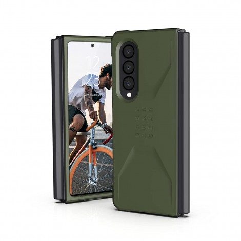 (แถมฟิล์ม) เคส UAG Civilian สำหรับ Samsung Galaxy Z Fold5 / Fold4