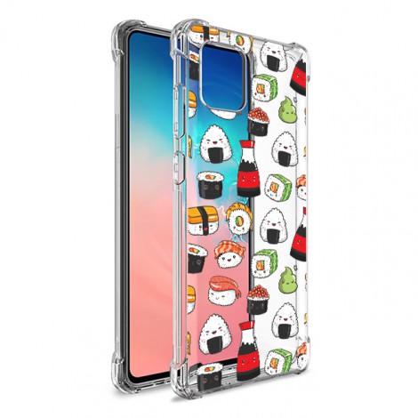 เคส Samsung Anti-Shock [ SUSHI ] สำหรับ Galaxy S22 / S21 / Note20 / 10 / 9 / S20 / FE / S10 / S10e / Plus / Ultra / Lite