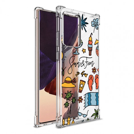 เคส Samsung Anti-Shock [ SUMMER ] สำหรับ Galaxy S22 / S21 / Note20 / 10 / 9 / S20 / FE / S10 / S10e / Plus / Ultra / Lite