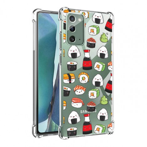 เคส Samsung Anti-Shock [ SUSHI ] สำหรับ Galaxy S22 / S21 / Note20 / 10 / 9 / S20 / FE / S10 / S10e / Plus / Ultra / Lite