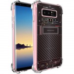 เคส Samsung Galaxy Note 8 [Explorer Series] 3D Anti-Shock Protection TPU Case [Translucent]
