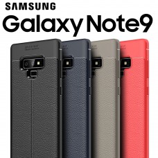 เคส Samsung Galaxy Note 9 Dermatoglyph Full Cover Leather TPU Case