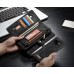 เคสหนังแท้ฝาพับ 2 in 1 Samsung Galaxy Note 9 Caseme Retro Zipper Wallet Case