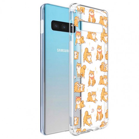 เคส Samsung Anti-Shock [ SHIBA ] สำหรับ Galaxy S22 / S21 / Note20 / 10 / 9 / S20 / FE / S10 / S10e / Plus / Ultra / Lite