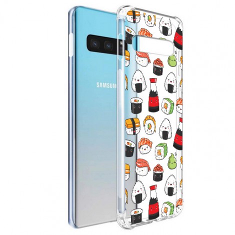 เคส Samsung Anti-Shock [ SUSHI ] สำหรับ Galaxy S22 / S21 / Note20 / 10 / 9 / S20 / FE / S10 / S10e / Plus / Ultra / Lite