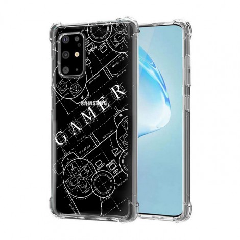 เคส Anti-Shock TPU Case GAMER สำหรับ Galaxy S22 / S21 / Note20 / Note10 / Note9 / S20 / FE / S10 / S10e / Plus / Ultra / Lite