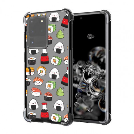 เคส Samsung Anti-Shock [ SUSHI ] สำหรับ Galaxy S22 / S21 / Note20 / 10 / 9 / S20 / FE / S10 / S10e / Plus / Ultra / Lite