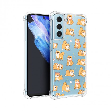 เคส Samsung Anti-Shock [ SHIBA ] สำหรับ Galaxy S22 / S21 / Note20 / 10 / 9 / S20 / FE / S10 / S10e / Plus / Ultra / Lite