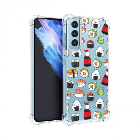 เคส Samsung Anti-Shock [ SUSHI ] สำหรับ Galaxy S22 / S21 / Note20 / 10 / 9 / S20 / FE / S10 / S10e / Plus / Ultra / Lite