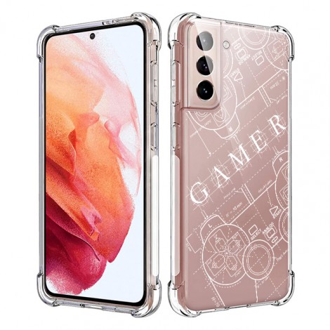 เคส Anti-Shock TPU Case GAMER สำหรับ Galaxy S22 / S21 / Note20 / Note10 / Note9 / S20 / FE / S10 / S10e / Plus / Ultra / Lite