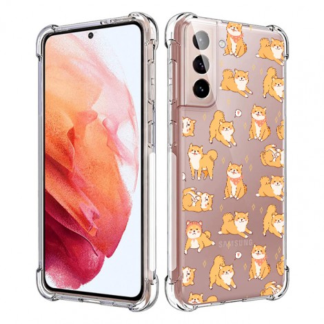 เคส Samsung Anti-Shock [ SHIBA ] สำหรับ Galaxy S22 / S21 / Note20 / 10 / 9 / S20 / FE / S10 / S10e / Plus / Ultra / Lite