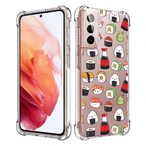 เคส Samsung Anti-Shock [ SUSHI ] สำหรับ Galaxy S22 / S21 / Note20 / 10 / 9 / S20 / FE / S10 / S10e / Plus / Ultra / Lite