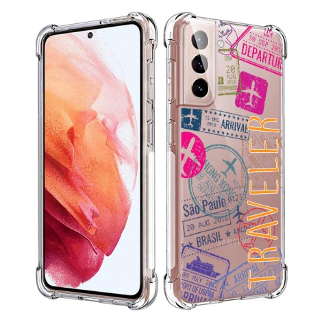 เคส Anti-Shock Case TRAVELER สำหรับ Galaxy S22 / S21 / Note20 / Note10 / Note9 / S20 / FE / S10 / S10e / Plus / Ultra / Lite