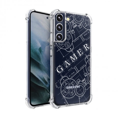 เคส Anti-Shock TPU Case GAMER สำหรับ Galaxy S22 / S21 / Note20 / Note10 / Note9 / S20 / FE / S10 / S10e / Plus / Ultra / Lite