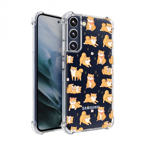 เคส Samsung Anti-Shock [ SHIBA ] สำหรับ Galaxy S22 / S21 / Note20 / 10 / 9 / S20 / FE / S10 / S10e / Plus / Ultra / Lite