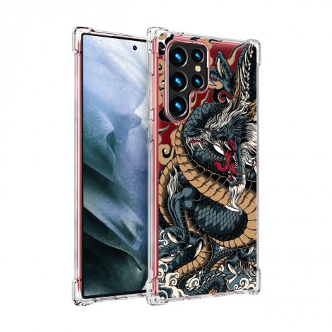 เคส 3D Anti-Shock Premium Edition [ DRAGON RYUJIN ] สำหรับ Galaxy S22 / S21 / Note20 / Note10 / Note9 / S20 / FE / S10 / S10e / Plus / Ultra / Lite