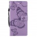 เคสหนังฝาพับ SONY Xperia 10 The Butterfly Colorful Leather Case