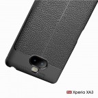 เคส SONY Xperia 10 Dermatoglyph Full Cover Leather TPU Case