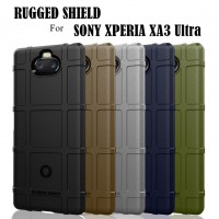 เคส SONY Xperia 10 Plus (10+) Rugged Shield Square Grid TPU Case
