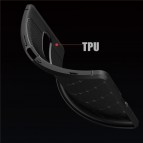 เคส SONY Xperia 1 Dermatoglyph Full Cover Leather TPU Case