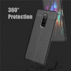 เคส SONY Xperia 1 Dermatoglyph Full Cover Leather TPU Case