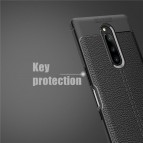 เคส SONY Xperia 1 Dermatoglyph Full Cover Leather TPU Case