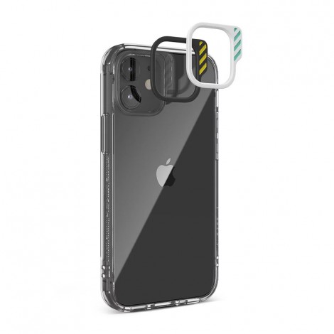 (แถมฟิล์ม) เคส JTLEGEND Hybrid Cushion DX สำหรับ iPhone 12 mini