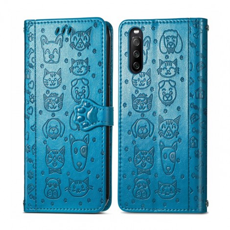 เคสหนัง SONY Xperia 1 III / 10 III / 1 II / 10 II  Pet Cute Wallet Flip Case