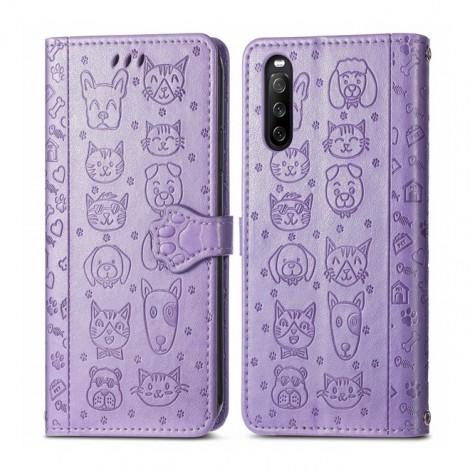 เคสหนัง SONY Xperia 1 III / 10 III / 1 II / 10 II  Pet Cute Wallet Flip Case