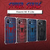 เคส Xiaomi Mi 11 Lite Spider Series 3D Anti-Shock Protection TPU Case