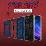 เคส Xiaomi Mi 8 Lite Spider Series 3D Anti-Shock Protection TPU Case