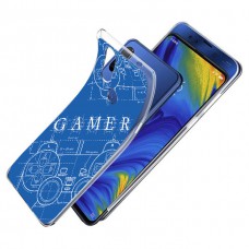เคส Xiaomi Mi Mix 3 Protection TPU Case [Gamer Illustration Blue]
