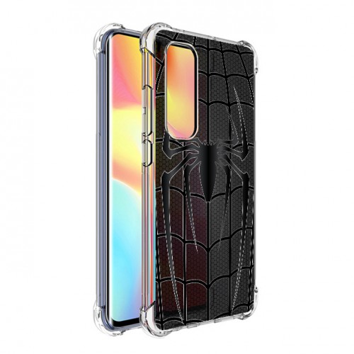 เคส Xiaomi Mi Note 10 Lite Spider Series 3D Anti-Shock Protection TPU Case