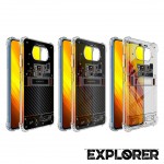 เคส POCO X3 Pro / X3 NFC [ Explorer Series ] 3D Anti-Shock Protection TPU Case