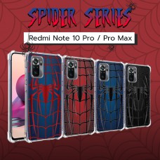 เคส Xiaomi Redmi Note 10 Pro / Pro Max Spider Series 3D Anti-Shock Protection TPU Case