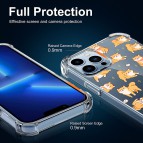 เคส FenixShield Anti-Shock [ SHIBA ] สำหรับ iPhone 14 / 13 / 12 / 11 / Plus / Pro / Pro max / 13 mini / SE 2020 / 2022