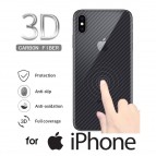 ฟิล์มกันรอยด้านหลัง ลายเคฟล่า สำหรับ iPhone 7 / 8 / Plus / X / XS / XS Max / XR