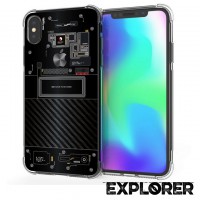 เคส iPhone XS Max [Explorer Series] 3D Anti-Shock Protection TPU Case