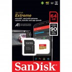 Sandisk Extreme MicroSDHC Class10 U3 A1 V30 Memory Card, 64GB (100 MB/s)