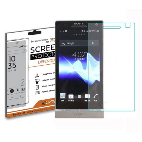 ฟิล์มกันรอยหน้าจอ 【SE-Update 】 แบบใส สำหรับ Xperia S / SL (3 ชิ้น)