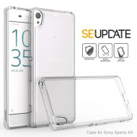 เคส SONY Xperia XA【SE-Update 】FUSION Hybrid Case : สีใส Crystal View