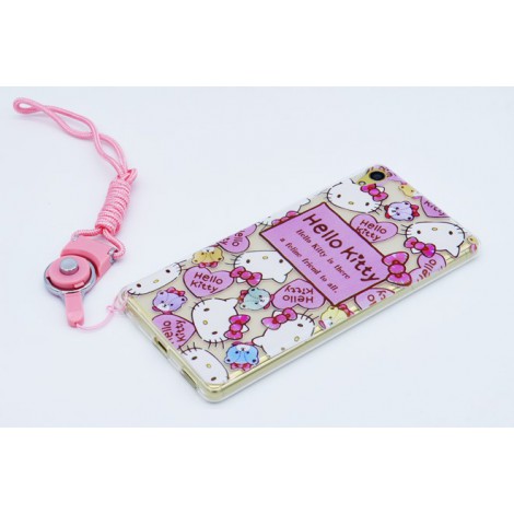 เคส SONY Xperia Hello Kitty TPU Case with lanyard