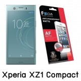ฟิล์มกันรอยนิ้วมือแบบด้าน(AF-Matte) Focus สำหรับ Xperia XZ1 Compact